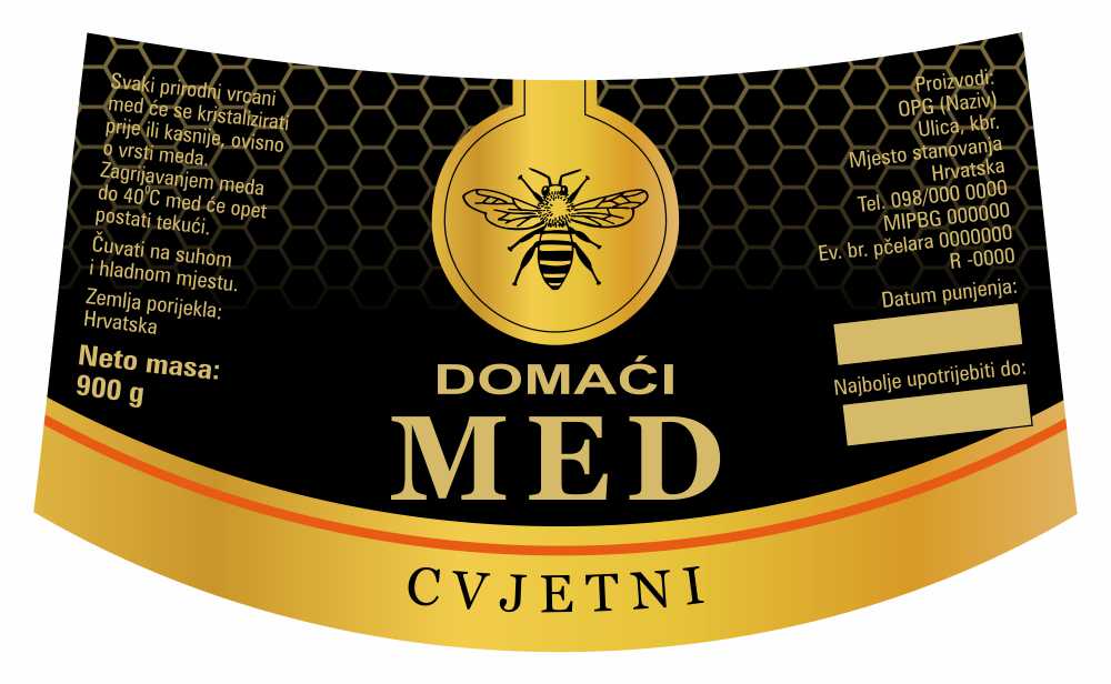 Gold black - Nacionalna ricana 900 g - Cvjetni