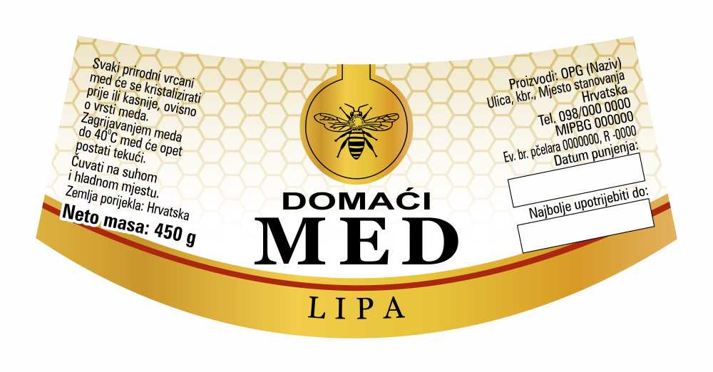 Gold white - Nacionalna ricana 450 g - Lipa Gold white - Nacionalna ricana 450 g - Lipa