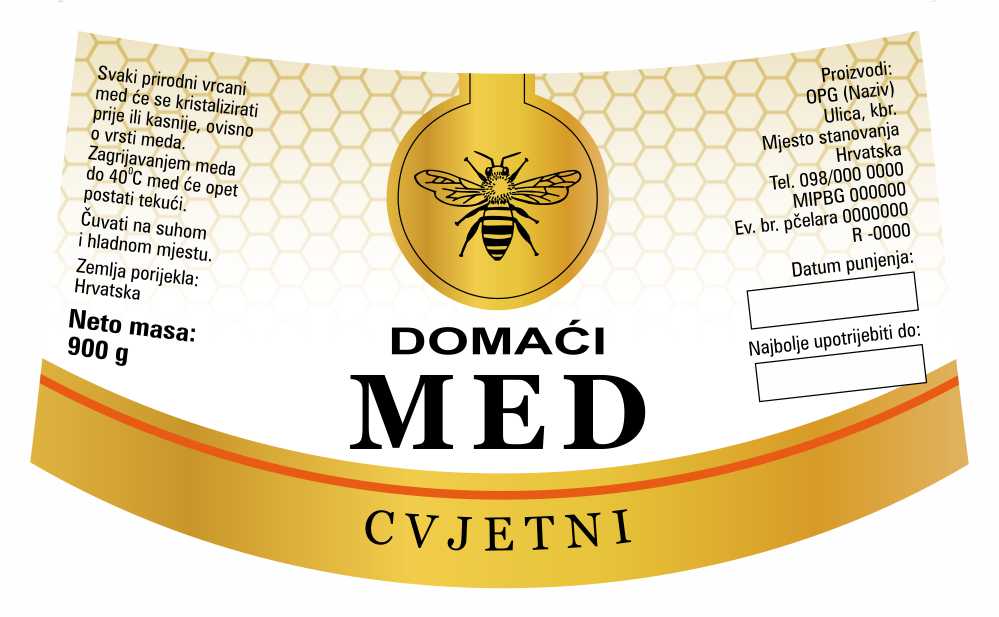 Gold white - Nacionalna ricana 900 g - Cvjetni