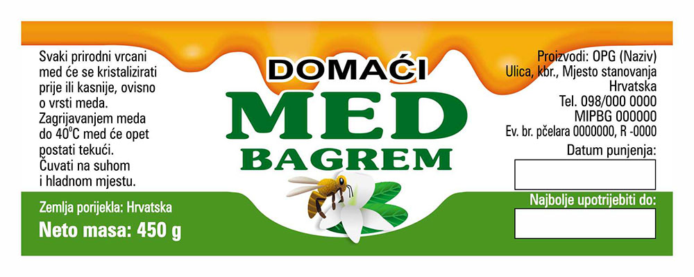 Liquid - Cetvrtasta 450 g - Bagrem