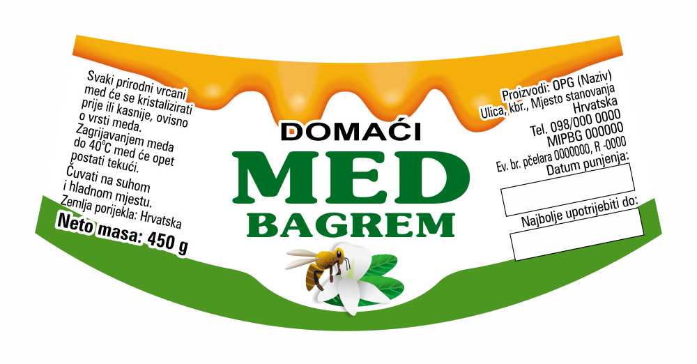 Liquid - Nacionalna ricana 450 g - Bagrem