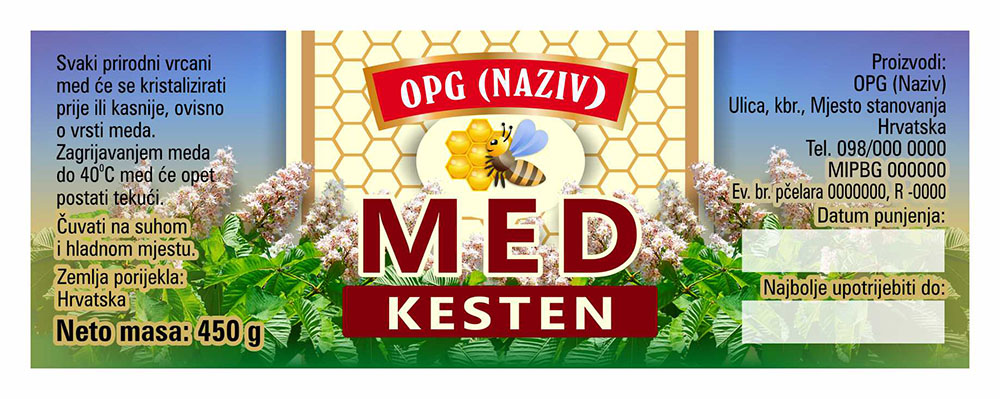 Nature 01 - Cetvrtasta 450 g - Kesten