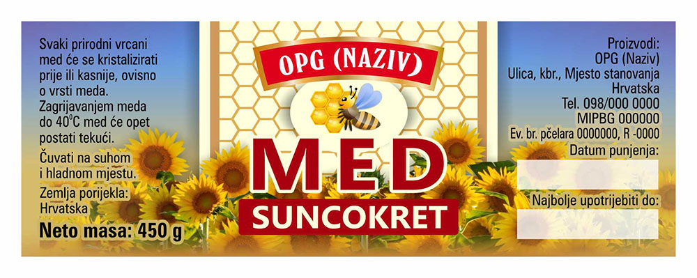 Nature 01 - Cetvrtasta 450 g - Suncokret