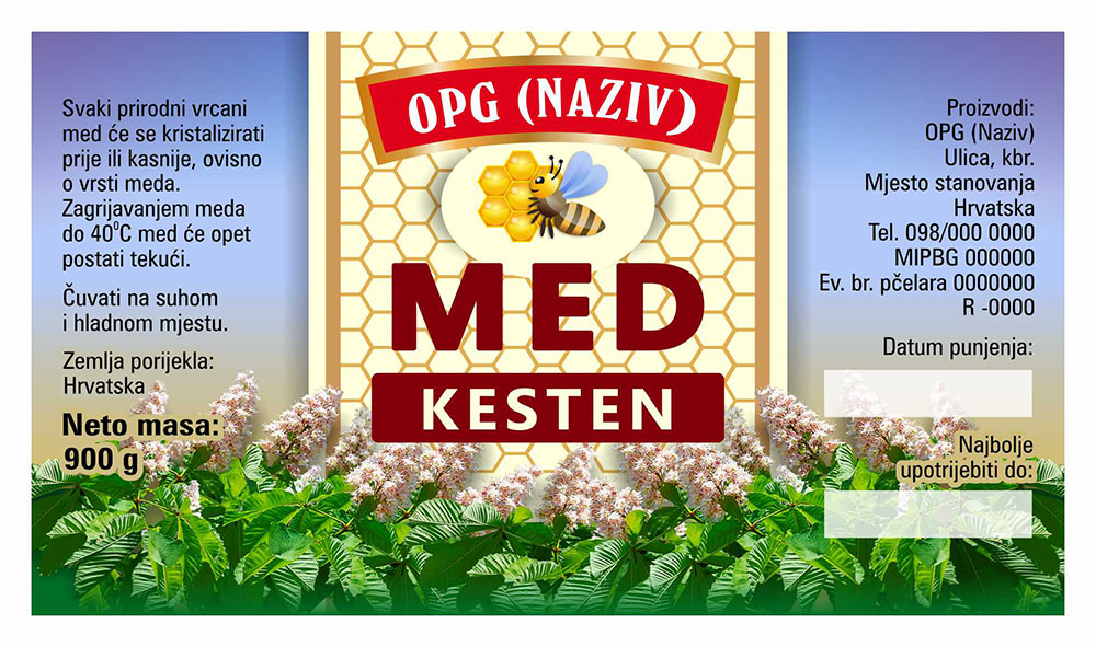 Nature 01 - Cetvrtasta 900 g - Kesten