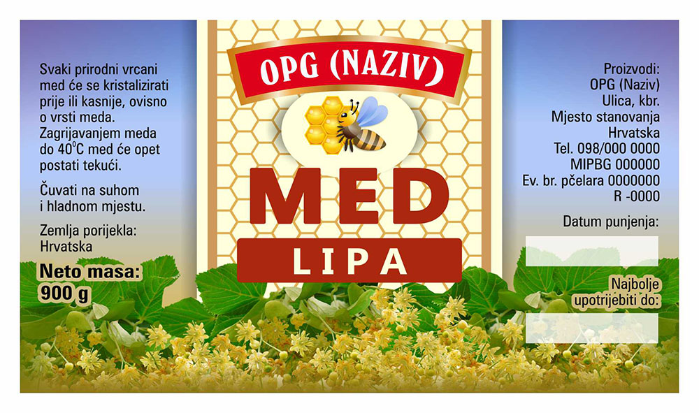 Nature 01 - Cetvrtasta 900 g - Lipa