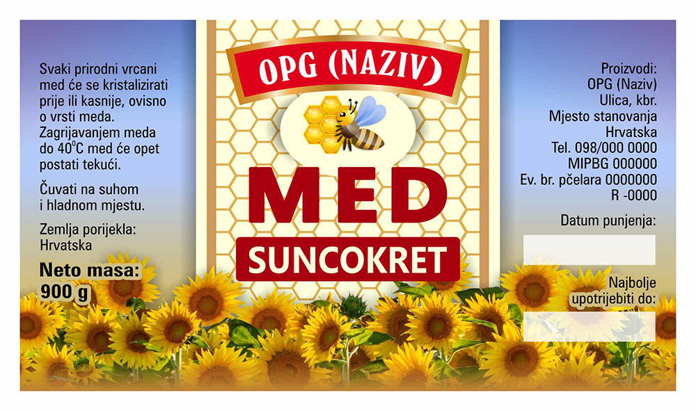 Nature 01 - Cetvrtasta 900 g - Suncokret