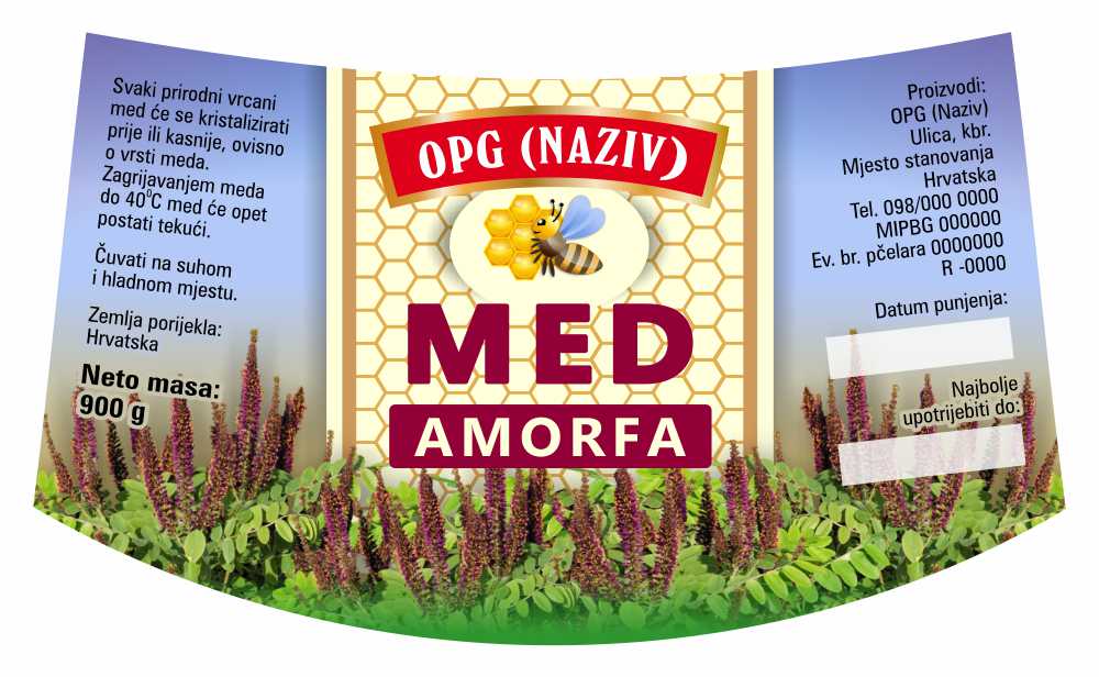 Nature 01 - Nacionalna ricana 900 g - Amorfa