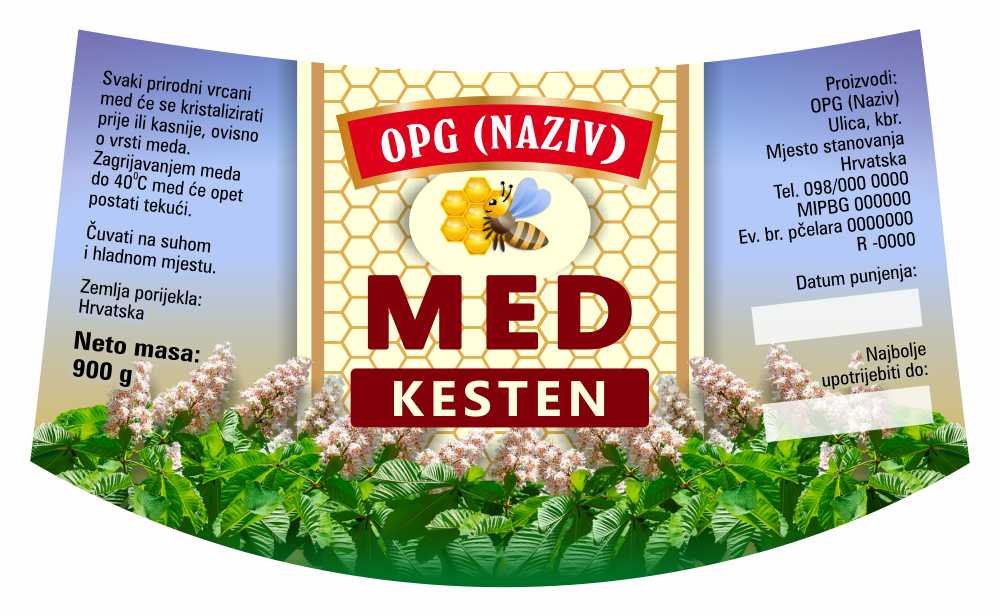 Nature 01 - Nacionalna ricana 900 g - Kesten