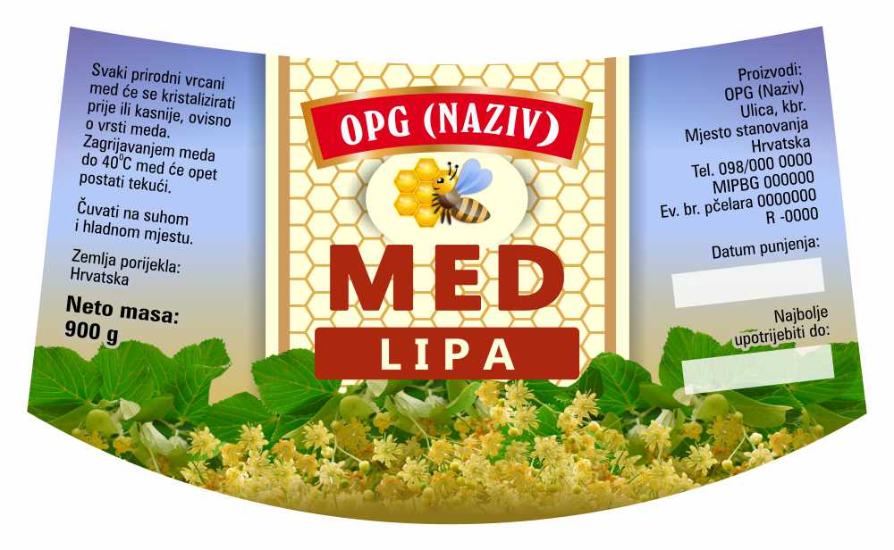 Nature 01 - Nacionalna ricana 900 g - Lipa