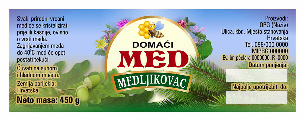 Nature 02 - Cetvrtasta 450 g - Medljikovac Nature 02 - Cetvrtasta 450 g - Medljikovac