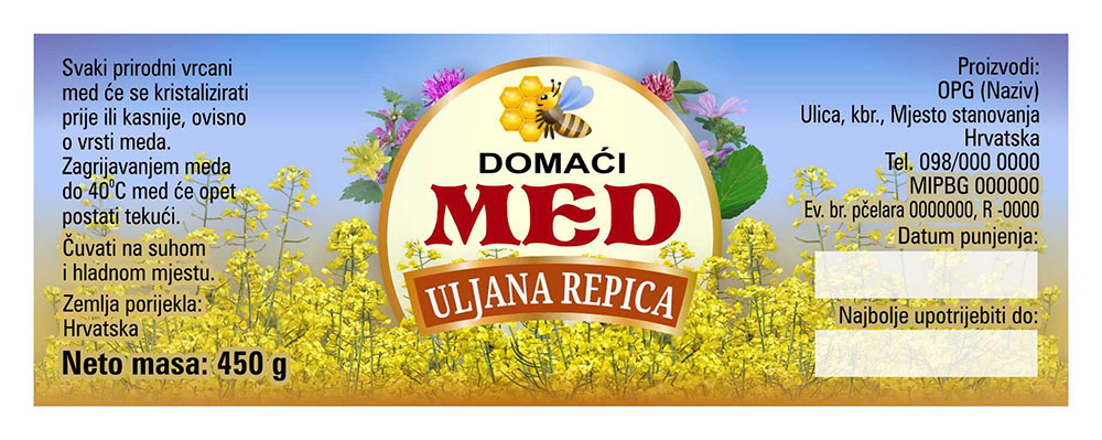 Nature 02 - Cetvrtasta 450 g - Uljana repica Nature 02 - Cetvrtasta 450 g - Uljana repica