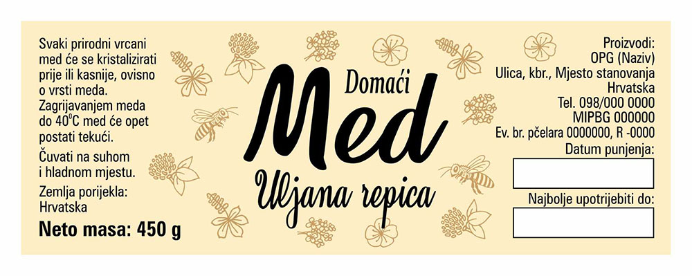 Sepia mono - Cetvrtasta 450 g - Uljana repica