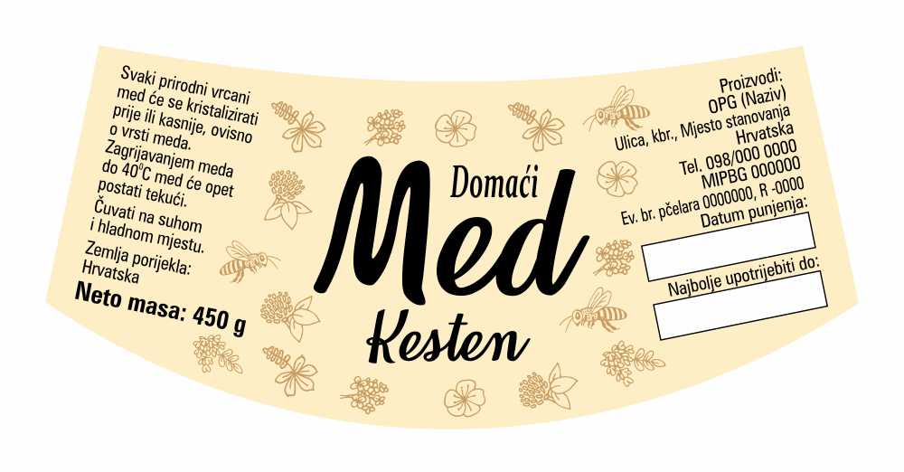 Sepia mono - Nacionalna ricana 450 g - Kesten Sepia mono - Nacionalna ricana 450 g - Kesten