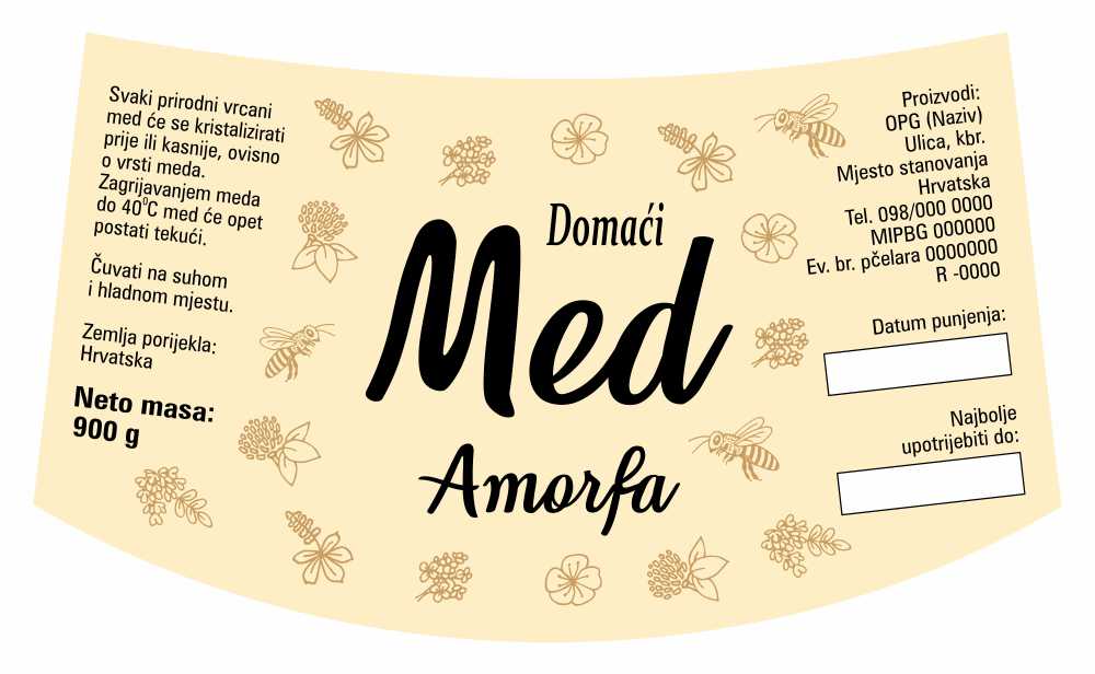 Sepia mono - Nacionalna ricana 900 g - Amorfa